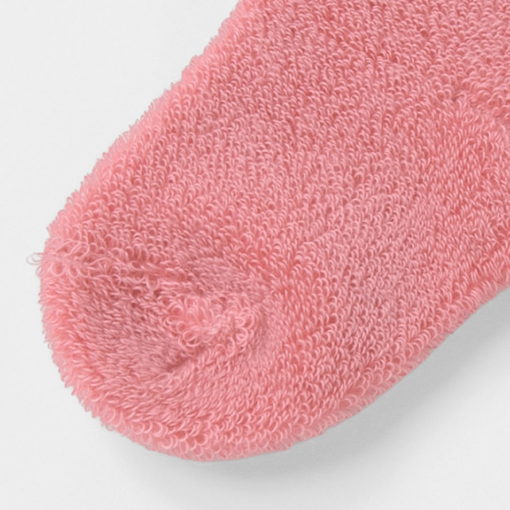 表パイルソックス<br>ベビー<br>ピンク