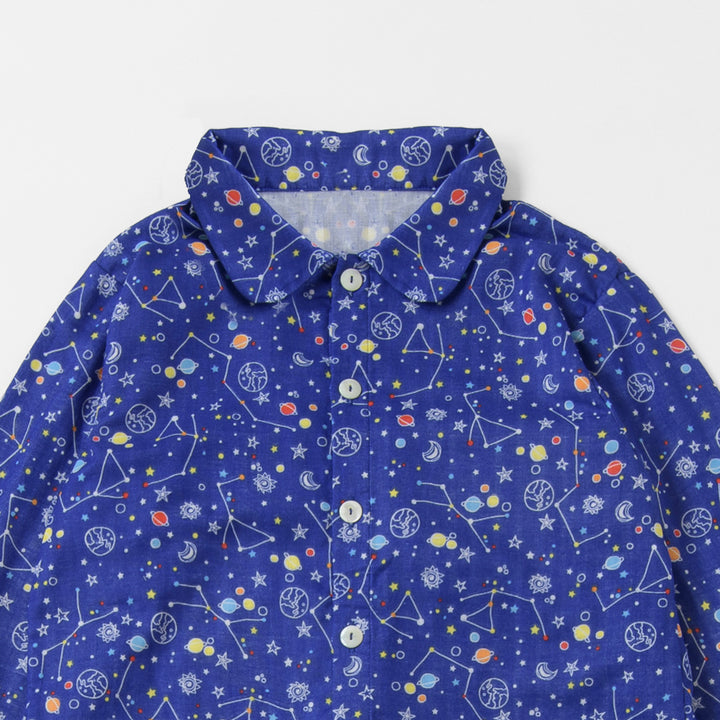 ガーゼパジャマ<br>宇宙　150cm