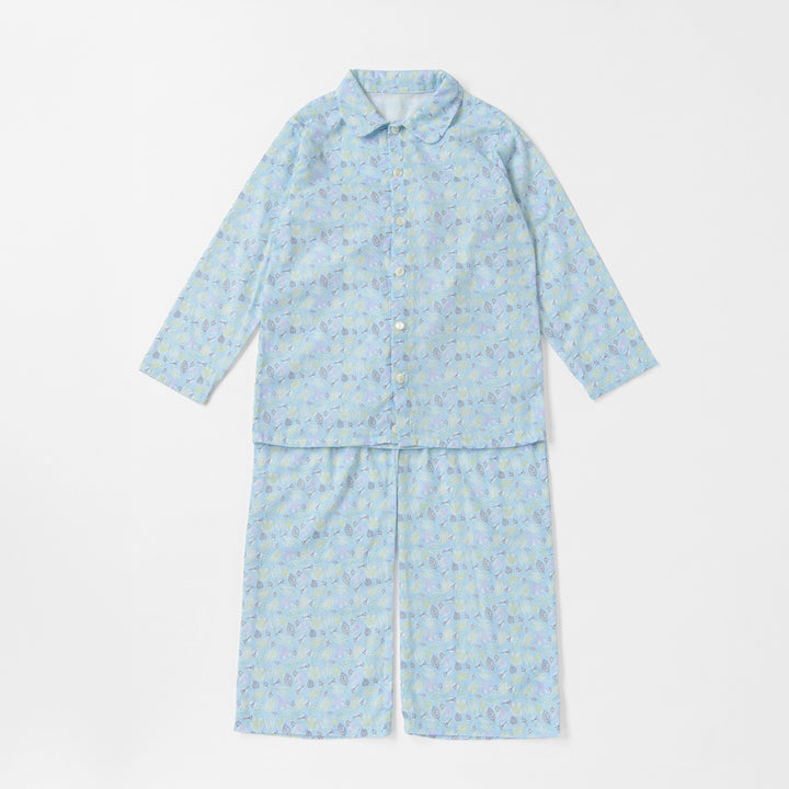 ガーゼパジャマ<br>葉っぱ　150cm