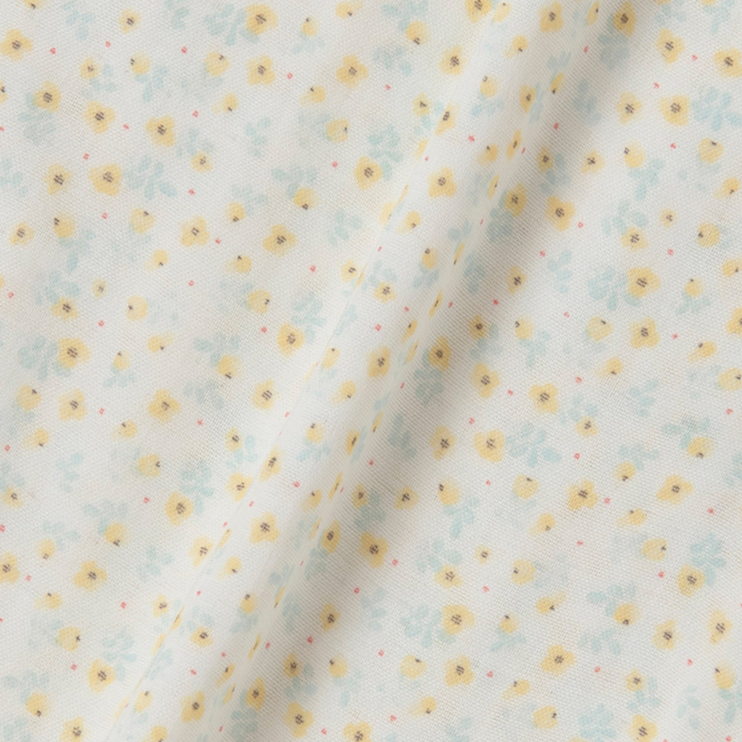 あたたかいガーゼパジャマ<br>110-150㎝<br>おはな
