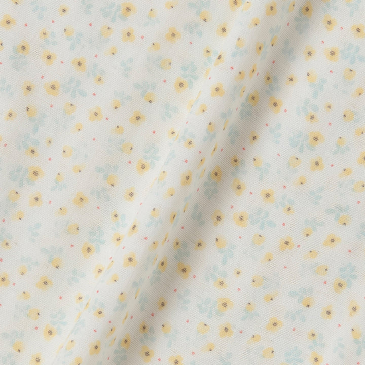 あたたかいガーゼパジャマ<br>110-150㎝<br>おはな