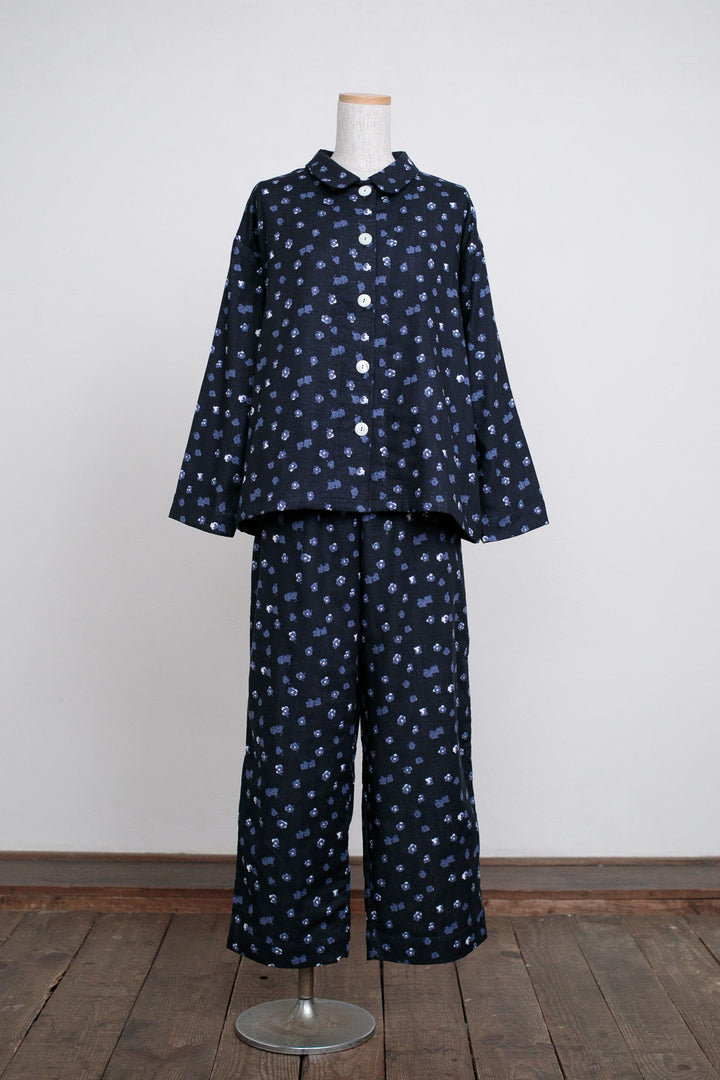 あたたかいガーゼパジャマ<br>レディス　はな