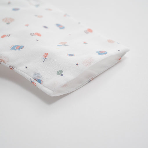 PG GAUZE 肌着コンビセット 5枚 PGガーゼ ベビー肌着セット 60cm 小花 ベビー用品 ピンク 花柄