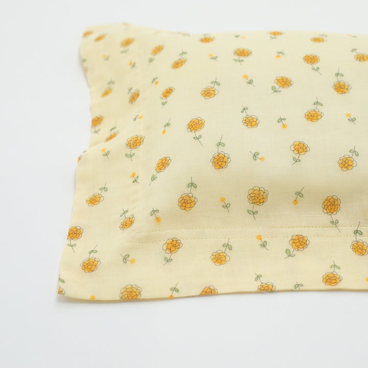 お昼寝枕　黄色花