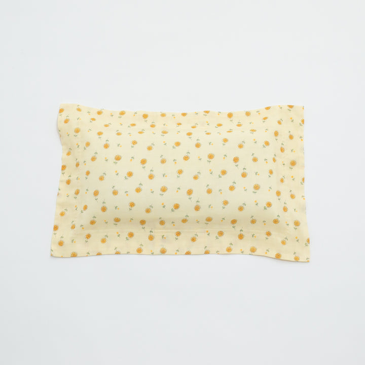 お昼寝枕　黄色花