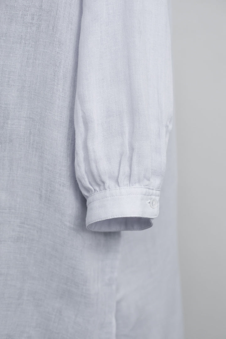 ロングブラウス<br>ニュアンスブルー