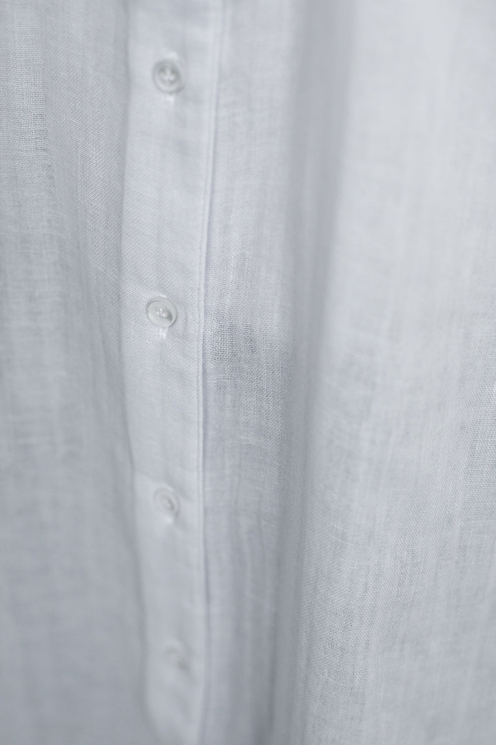 ロングブラウス<br>ニュアンスブルー