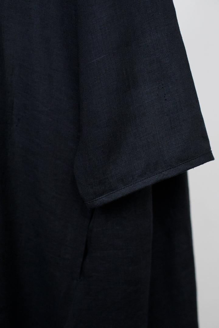 One piece three-quarter sleeve navy 