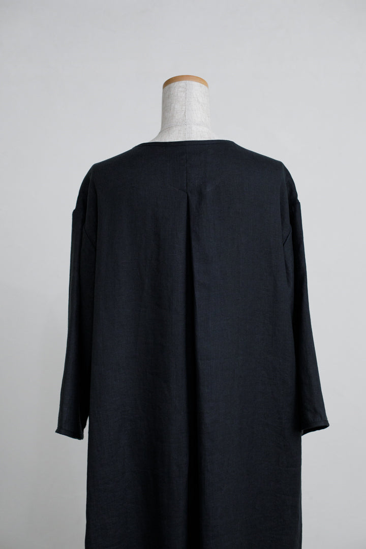 One piece three-quarter sleeve navy 