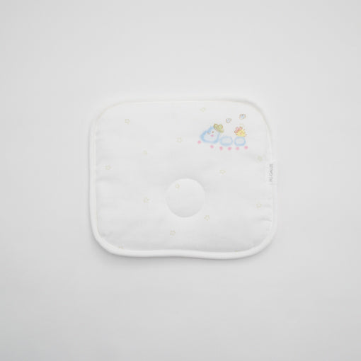 Baby Pillow Hand Drawn Train 