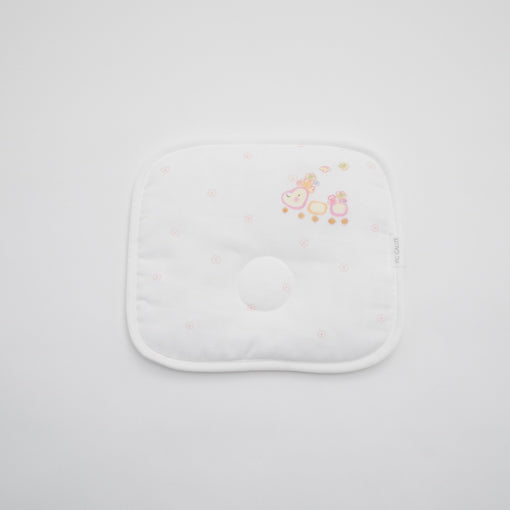 Baby Pillow Hand Drawn Train 