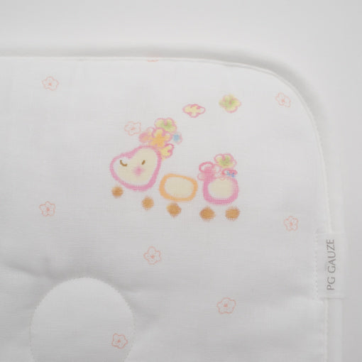 Baby Pillow Hand Drawn Train 