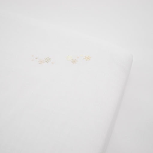 ベビーボックスシーツ<br>手刺繍　小紋